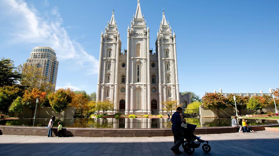 Templo da Igreja de Jesus Cristo dos Santos dos Últimos Dias em Salt Lake City, Utah (EUA) - Kim Raff/The New York Times