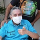 26.set.2020 - Iray Fernandes, na cadeira de rodas, é o último paciente a ter alta no hospital de campanha do Ibirapuera - Divulgação/Governo de SP