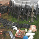 Armas apreendidas durante a operação em Varginha (MG) - Divulgação/Polícia Militar de Minas Gerais