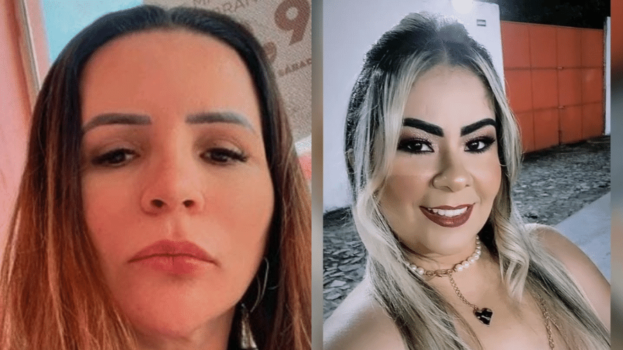 A empresária Maria Ediane da Mota Oliveira (à esquerda) é acusada de mandar assassinar a advogada Rafaela Vasconcelos de Maria (à direita) e a mãe dela