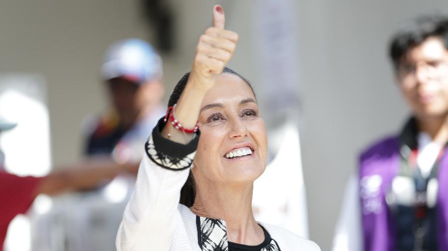 Claudia Sheinbaum foi eleita nova presidente do México