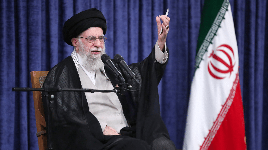 16.jul.2025 - O líder supremo do Irã, Ali Khamenei 16.jul.2025 - O líder supremo do Irã, Ali Khamenei