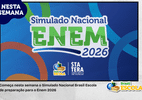 Simulado Nacional Brasil Escola Enem 2026 acontece nesta semana