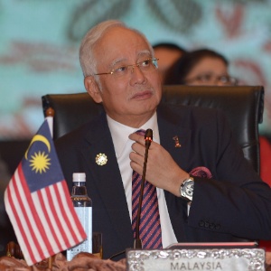 Najib Razak, premiê da Malásia - ADEK BERRY/APF