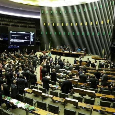 O plenário da Câmara dos Deputados - Fabio Rodrigues Pozzebom/Agência Brasil