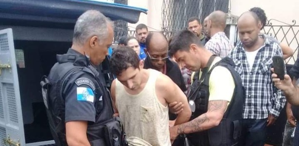Suspeito de matar ex-mulher, Vanclécio Cordeiro é preso no Rio - Polícia Militar/Divulgação