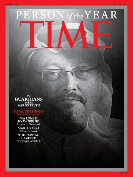 11.dez.2018 - Jamal Khashoggi, morto em outubro deste ano no consulado da Arábia Saudita em Istambul - Reprodução/Time