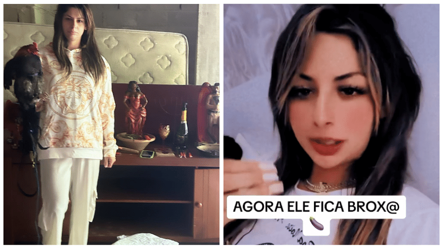 Suspeita de ser a mentora do crime do brigadeirão envenenado, Suyany Breschak se apresenta nas redes como Cigana Esmeralda