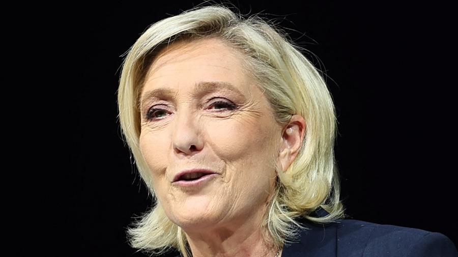 Rassemblement National, de extrema direita, venceu com folga o 1º turno das eleições legislativas francesas - François Lo Presti/AFP
