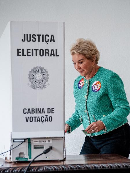 Marta Suplicy vota no 2º turno das Eleições 2024