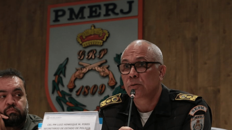 O coronel Luiz Henrique Marinho Pires ficou à frente da secretaria da PM até abril desde ano