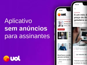 Assinantes ganham navegação sem publicidade no app UOL