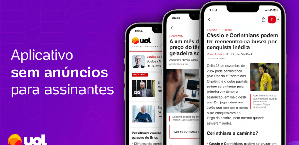 Assinantes ganham navegação sem publicidade no app UOL