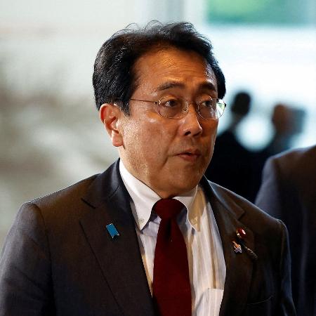 Ryosei Akazawa, ministro da economia do Japão - Issei Kato/Reuters