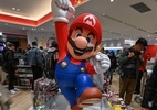 Super Mario faz 40 anos: 'Meu pai comprou o jogo e hoje tenho 30 mil itens' (Foto: Richard A. Brooks/AFP)