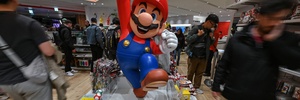 Super Mario faz 40 anos: 'Meu pai comprou o jogo e hoje tenho 30 mil itens' (Foto: Richard A. Brooks/AFP)