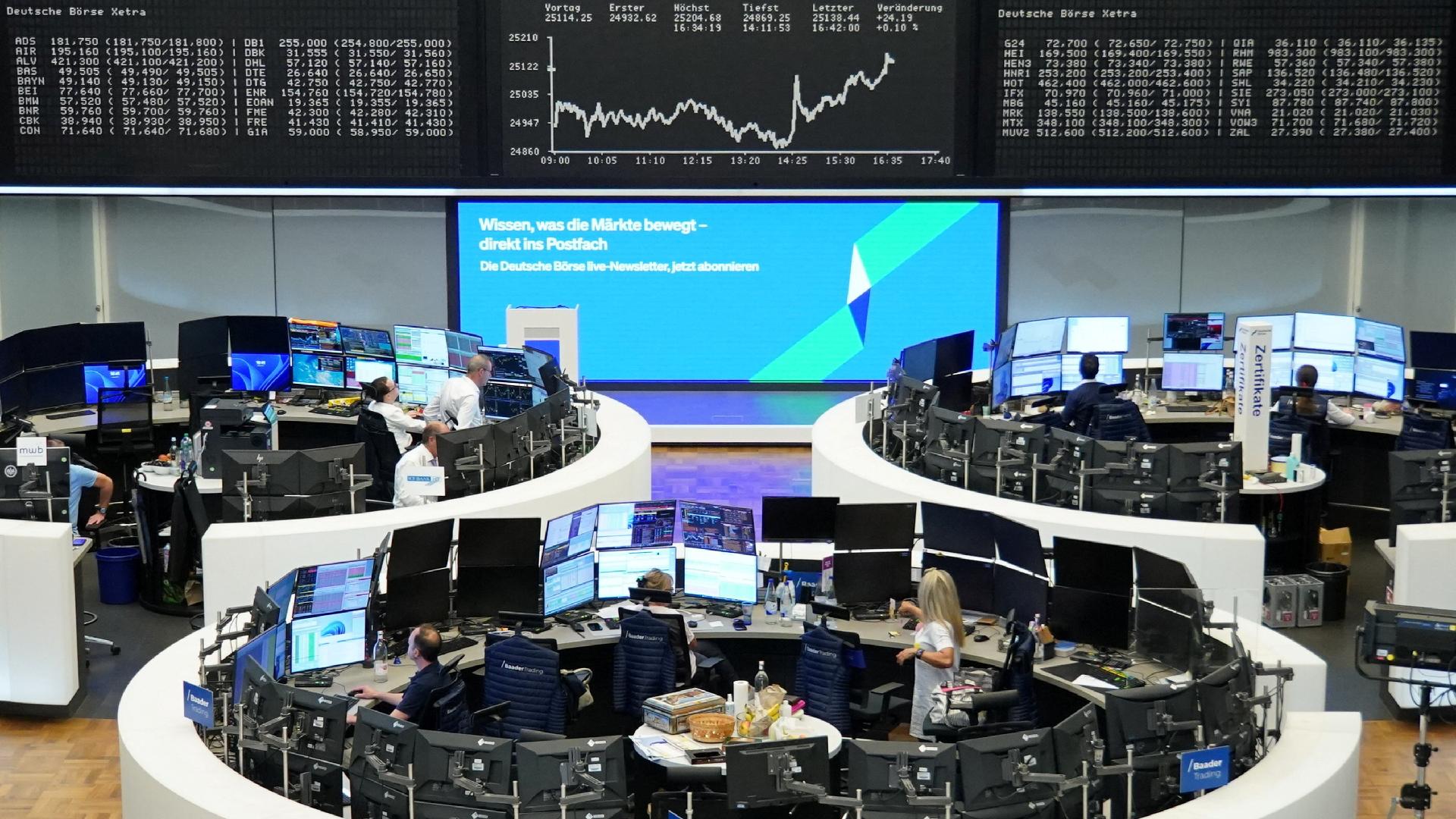Bolsa de Frankfurt
 14 de julho de 2026. REUTERS/equipe - undefined