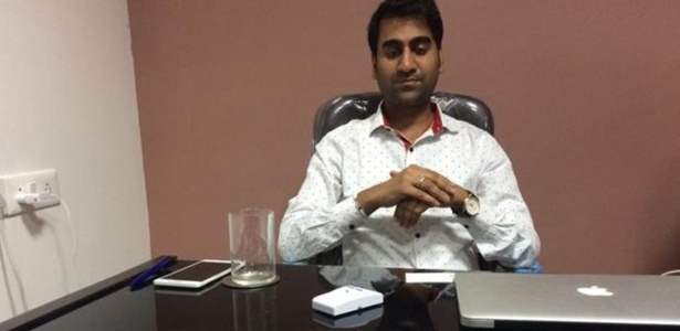 Mohit Goel espera vender uma linha de telefones mais caros, além do Freedom 251 - BBC - BBC