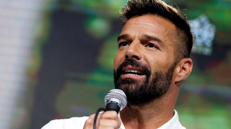 O cantor Ricky Martin está sendo processado por sua ex-empresária Rebecca Drucker - RODRIGO GARRIDO