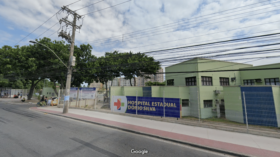 15.jun.2020 - O Hospital Estadual Dório Silva em Serra, no Espírito Santo, referência no tratamento de pacientes infectados pelo coronavírus  - Reprodução/Google Maps