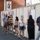 29.nov.2020 - Eleitores aguardam na fila para votar no Colégio Bandeirantes no bairro da Vila Mariana, na região Centro-Sul de São Paulo, durante o segundo turno das eleições. Havia fila em algumas seções do colégio eleitoral. - André Porto/UOL