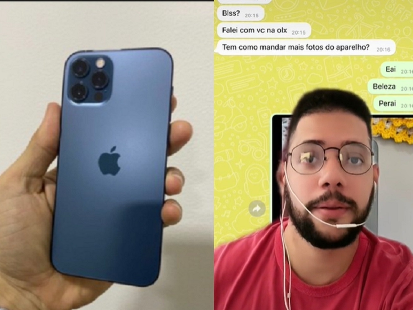 ALERTA DE GOLPE PORTUGAL🚨 Fomos anunciar um IPhone na Olx