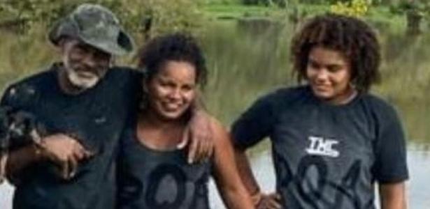O casal José Gomes e Márcia Nunes Lisboa e a filha dela, Joane, assassinados em São Félix do Xingu (PA) 