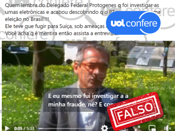 Ex-deputado Protógenes Queiroz é exonerado da PF