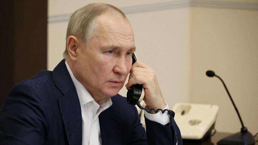 Vladimir Putin, presidente da Rússia - Sputnik/Mikhail Klimentyev/Kremlin via REUTERS