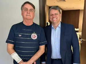 Tarcísio diz a Bolsonaro para não se preocupar com ataques de Marçal