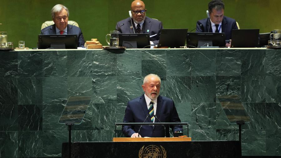 Lula discursa na Assembleia Geral da ONU, em Nova York