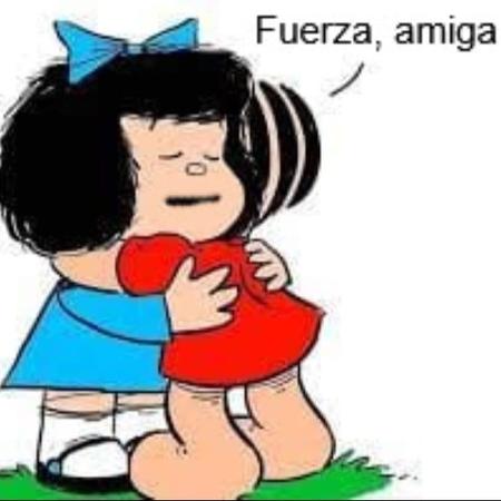 Mafalda e Mônica, em ilustração compartilhada nas redes sociais