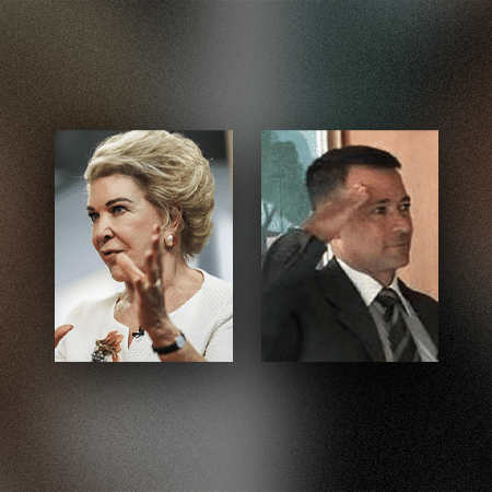 Marta Suplicy (PT), vice de Boulos, e coronel Mello (PL), vice de Nunes