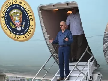 Joe Biden desembarca em Manaus para visita à Amazônia