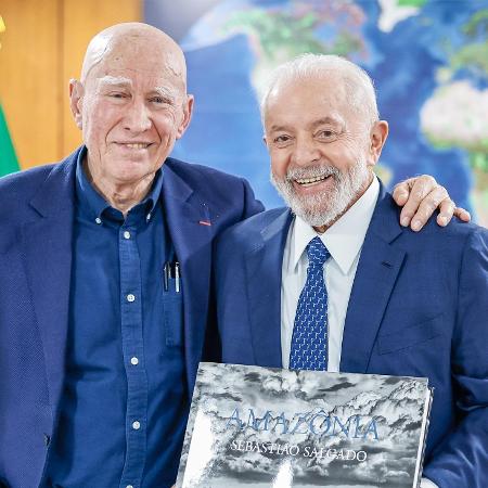 Lula publicou foto com Sebastião Salgado ao saber da sua morte Lula publicou foto com Sebastião Salgado ao saber da sua morte
