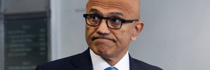 CEO da Microsoft defende investimento na OpenAI: 'muito orgulhoso' (Foto: Manuel Orbegozo/Reuters)