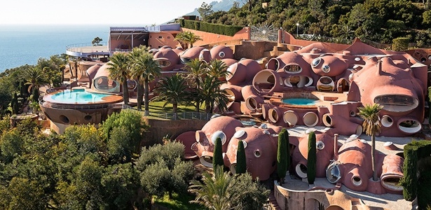 Le Palais Bulles (Bubble Palace ou Palácio das Bolhas), na França - Divulgação - Divulgação