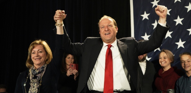 Eleito no Colorado, Jared Polis, é o primeiro governador abertamente homossexual dos EUA - Rick T. Wilking/AFP