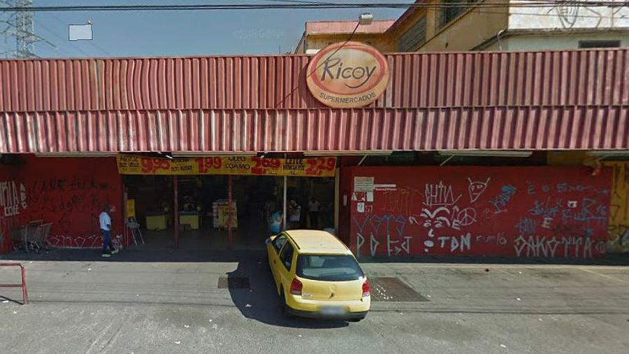 Adolescente foi torturado por seguranças em mercado Ricoy - Reprodução / Google Street View
