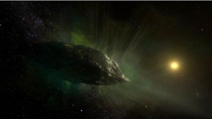 O cometa interestelar 21/Borisov foi detectado em nosso sistema solar no ano passado - NRAO/AUI/NSF, S. DAGNELLO