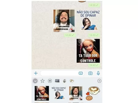 Figurinhas no WhatsApp Web: como fazer usando versão do desktop