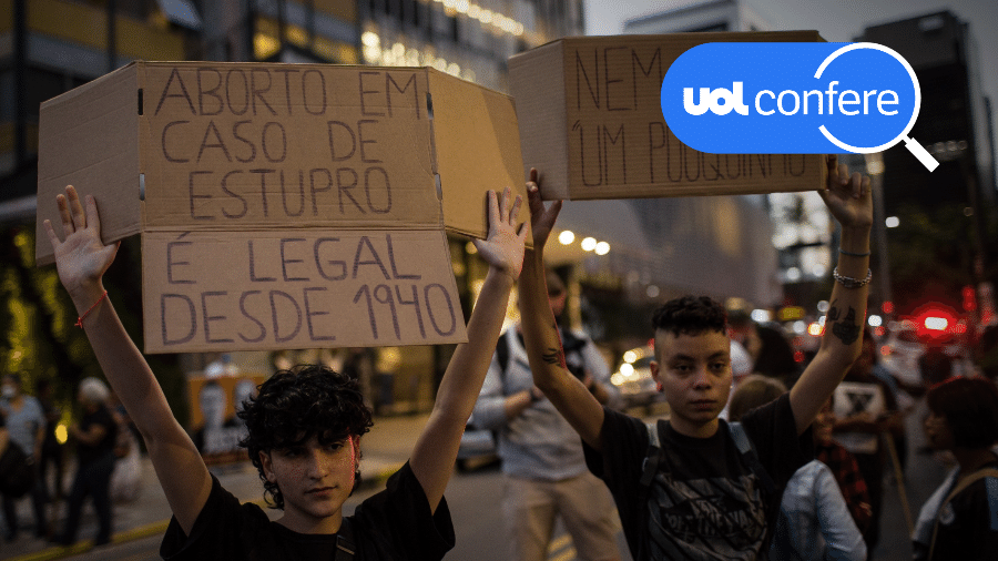 O aborto é legal no Brasil em casos de estupro, risco à vida da mulher e anencefalia do feto - Bruno Santos/Folhapress