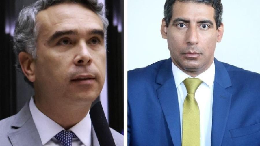 Rafael Brito (MDB) e Lobão (Solidariedade), pré-candidatos à prefeitura de Maceió