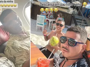 Pai de turista morto em Jericoacora (CE) posta últimos momentos com o filho