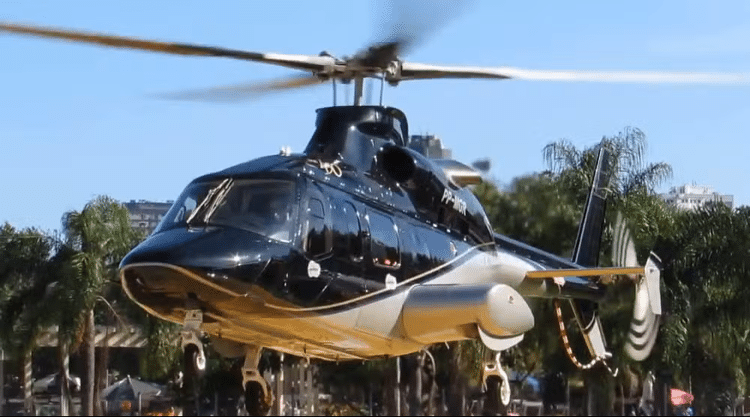 Helicóptero Bell 430 modelo desaparecido em Santa Catarina
