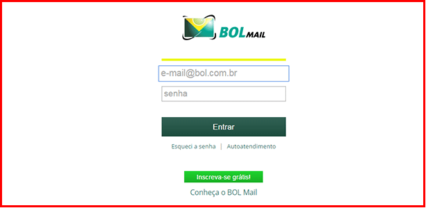 Bol grátis email