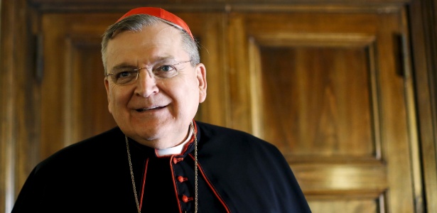 O cardeal Raymond Burke em Roma