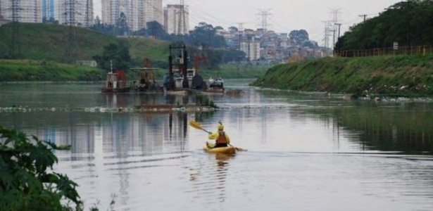 Índice de oxigenação do Tietê é zero no trecho que corta São Paulo  - Caue Taborda/SOS Mata Atlântica