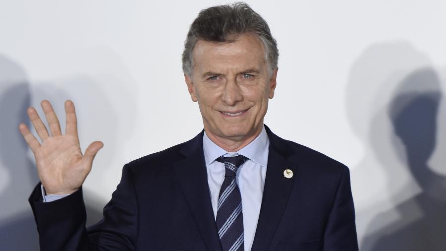 Mauricio Macri, presidente da Argentina, que concorre à reeleição - Nicolás Celaya/Xinhua