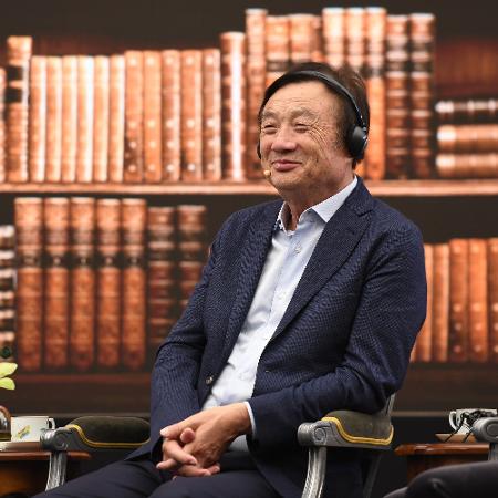 17.jun.2019 - O fundador e CEO da Huawei, Ren Zhengfei, na sede da companhia em Shenzhen (China) - Por Karen Freifeld e Chris Prentice